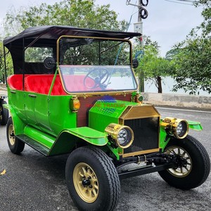 Venta Directa de Fábrica: Vehículo Eléctrico Premium de 6 Plazas Estilo Vintage — Servicio de Transporte Especializado Incluido. - Product Image 1