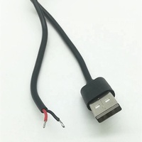 Maßgefertigtes USB 2.0 Typ A Stecker Abisoliertes Kabel Offenes Pigtail-Verlängerungskabel für Computer Drucker Schnelles Laden Datenübertragung