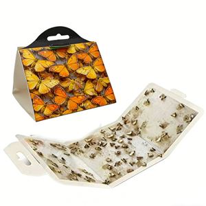 Piège à mites avec crochet, emballage individuel, pièges à mites domestiques, pièges à mites de garde-manger, pièges à colle avec phéromones, sûrs et efficaces pour <span class=keywords><strong>la</strong></span> maison - Product Image 1