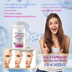 Cápsulas Blanqueadoras de Piel DUOZI con 90000 mg de Glutatión, Vitamina C, Limón y Morera, 120 Cápsulas para Aclarar la Piel - Product Image 4
