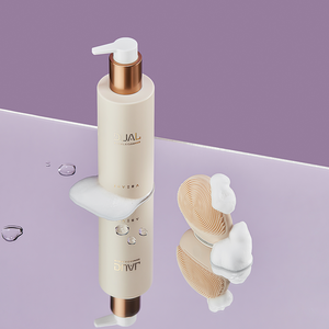 Mini cepillo facial con bola de crema a prueba de agua, limpiador Facial eléctrico sónico, masajeador de silicona, exfoliante para el cuidado de la piel - Product Image 6