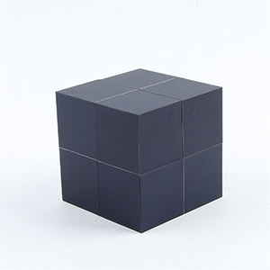 Lampada a Led cassa del tesoro girevole in oro due O Kit dimensioni piccola collana verde anello Set scatola cassetto scatola per imballaggio <span class=keywords><strong>gioielli</strong></span> per ragazze - Product Image 5