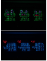 Luces de Cortina de Píxeles RGB de 3*3m, 400 LED, Controladas por Aplicación, Luces LED Inteligentes Programables, Decoración de Pared y Ventana para el Hogar