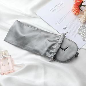 Carino Raso di Seta Blindfold di Sonno Maschera per Gli Occhi con il Sacchetto per <span class=keywords><strong>Sacco</strong></span> A Pelo - Product Image 5