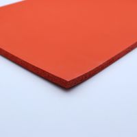 Feuilles de mousse de silicone élastique texturée résistantes à la chaleur et aux UV, imperméables, ignifuges, certifiées ISO9001, épaisseur 0,5-3 mm
