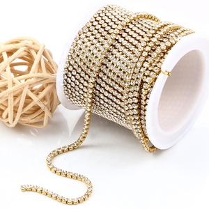 Il produttore ha fornito una catena di trapano in acciaio inossidabile in oro 18k per collana e bracciale fai da te - Product Image 5