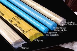 Usine 4.0x1000mm baguettes de soudage au gaz en laiton alliages à faible émission de fumée SW221 Cu60ZnSn HS221 tige ronde de brasage en laiton personnalisable - Product Image 3