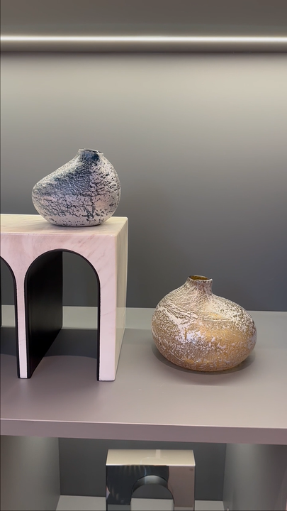 Big Belly Light Luxury Adornment Mini Decorative Items Glass Is a