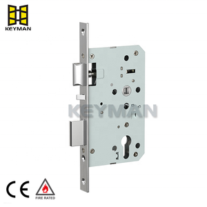 Serrure de porte en acier inoxydable de haute qualité <span class=keywords><strong>KEYMAN</strong></span> CE EN 12209 5572, cylindre de sécurité pour porte en bois, serrure anti-effraction résistante au feu, serrure de sortie de secours - Product Image 2