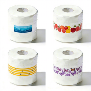 Papier toilette en rouleau de 150g, usage domestique, doux et résistant, en pâte de bois vierge, sans poussière, écologique et OEM, vente en gros à prix abordable - Product Image 2