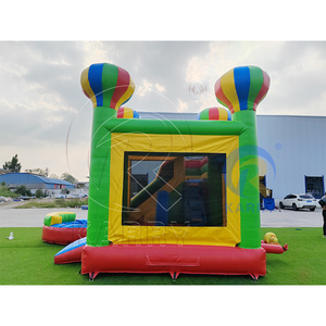 Castello Gonfiabile Personalizzato a Forma di <span class=keywords><strong>Mongolfiera</strong></span>, Qualità Commerciale per Noleggio Eventi, Direttamente dalla Fabbrica - Product Image 6
