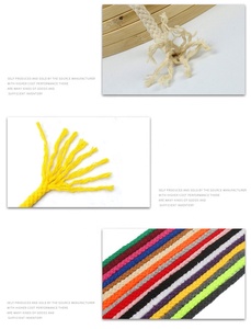 Corda Morbida in Cotone Intrecciato 36 Colori, Corda Macramè per Decorazioni da Parete, Portavasi, Artigianato, Tappeti, Capi Rivestiti, Scarpe - Product Image 6