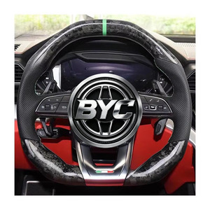 Volant de voiture de course en cuir de fibre de carbone de vente chaude pour <span class=keywords><strong>Lamborghini</strong></span> - Product Image 3