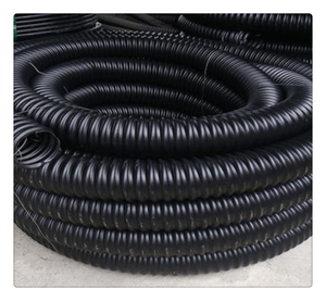 HDPE En Spirale De Carbone de Tuyau Ondulé En Plastique - Product Image 5