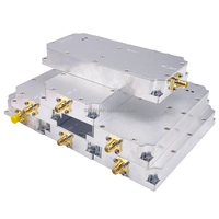 2200-2400MHz 50W GaN Lora dengan Modul Sirkulator 100W Ldmos Penguat RF bertenaga RF perlindungan sumber digital FPV
