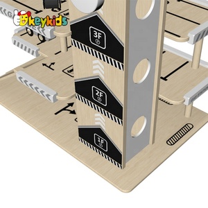 Jouet en bois pour enfants, <span class=keywords><strong>garage</strong></span> de parking, jeu <span class=keywords><strong>interactif</strong></span>, nouveau design,, - Product Image 5