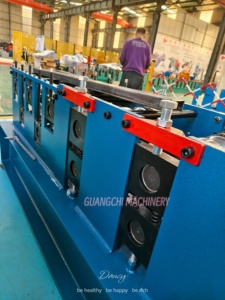 Automatic <strong>Aluminum</strong> Round Pipe 60mm Diameter <strong>Press</strong> to Square Bending Machine with Bearing - Product Image 3