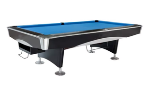 Mesa de Billar BenX S204 de 8 pies/9 pies, 4.ª Generación, con Retorno de Bolas, Patas de Madera Sólida, Diseño para Uso Doméstico, Superficie de Pizarra YT-4 - Product Image 5