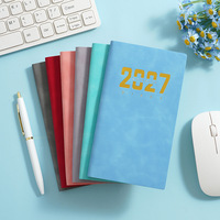 GF Neue Trends A6 Pocket 2027 Englischer Wochenplaner Tragbarer 365-Tage Tagesplaner Notizbuch Mini Pocket Tagesplan-Journal