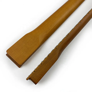Mano sinistra 22 tasti satinato rifinito 25.5 "TE TL arrostito acero chitarra elettrica collo con tastiera in acero - Product Image 2
