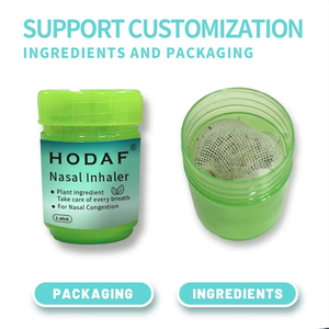 Inhalador Nasal Herbal HODAF - Claridad Mental, Enfoque, Alivio del Mareo, Extracto de Plantas Naturales, Refrescante Bucal Portátil, ISO/CE - Product Image 3