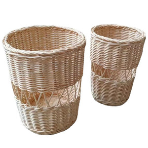 Hand-Woven Rattan Storage Baskets gift basket High Quality Mass Production Cheap Price