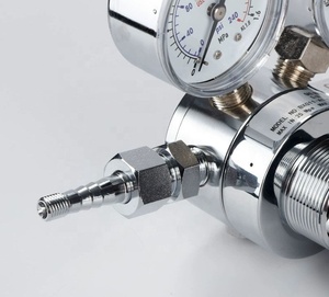 Regulador de presión de una sola etapa de acero inoxidable de <span class=keywords><strong>gas</strong></span> de alta pureza con válvula reguladora de presión de <span class=keywords><strong>gas</strong></span> de calibre oxígeno - Product Image 4