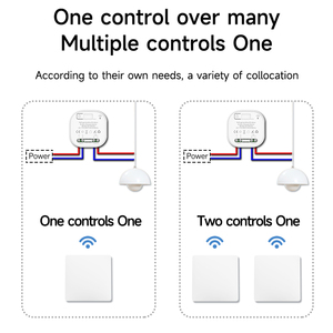 QX-305 màu xám tự-powered không dây điều khiển từ xa chuyển đổi ánh sáng 86 tường Bảng điều chỉnh chuyển đổi - Product Image 2