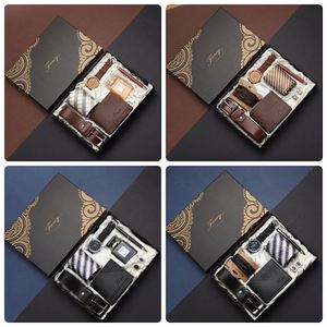 2024 Wholesale Men's Gift Set Luxury 7 Pieces Business Man <b>Watch</b> Gift Set Box for Birthday - Product Image 4