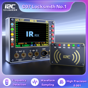 I2C C07 Locksmith No.1 Probador de Control Remoto Multifrecuencia y Herramienta de Reparación de Llaves de Coche con Pantalla de Forma de Onda - Product Image 3