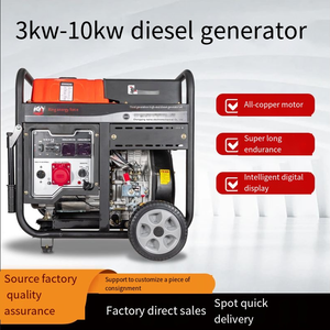 Chuyên nghiệp ZE hao 5-18kw siêu im lặng xách tay máy phát điện biến tần siêu yên tĩnh điện bắt đầu 4 thì xăng điện cắm trại - Product Image 5