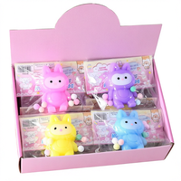 Jouet Squishy Capybara Kawaii en TPR, anti-stress, décompression, cadeau pour enfants et adultes