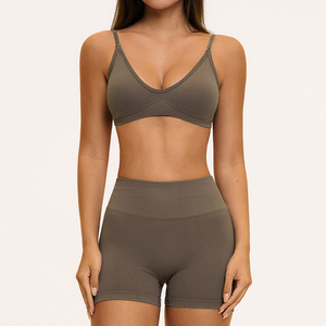 PASUXI 2026 Conjunto Deportivo de Otoño de Dos Piezas Personalizado con Logotipo para Mujer Ropa de Gimnasio y <span class=keywords><strong>Yoga</strong></span> Fitness - Product Image 5