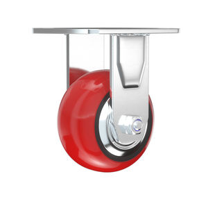 Roue pivotante à plateau supérieur robuste de 1 tonne, 3''4''5''6''8 pouces, pour usage industriel, avec frein, capacité de charge de 230 kg - Product Image 2