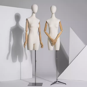 Marco de modelo de alta calidad en la ventana maniquí Homme Torso tela maniquí busto - Product Image 1