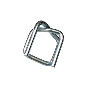 2550 Galvanized Steel Wire Or Phosphating Coated Strapping Buckle For Logistic Packing