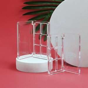 Imagic — palette de fard à paupières transparente avec miroir, carrée, 3 cellules, 6 nuances, étui compact, produit de luxe, <span class=keywords><strong>2022</strong></span> - Product Image 2