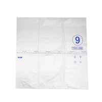 Sacs en plastique HDPE pour fruits frais (raisins, bleuets, cerises) avec trous de ventilation pour boîtes en carton