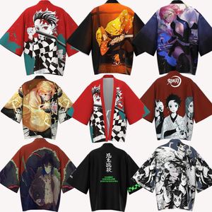 99 Estilos Kimetsu No Yaiba Cosplay, Impresión 3D, Haori, Kimono de Anime, Capa, Ropa de Dibujos Animados - Product Image 4