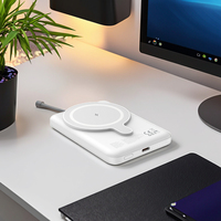 Mini chargeur portable au lithium sans fil 15W prix d'usine en gros PD 20W charge rapide Magn Power Bank 5000mAh
