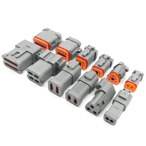 Разъем DT06-12SA, 12-контактный, в корпусе, для автомобильной электропроводки, серый, оригинал - Product Image 5