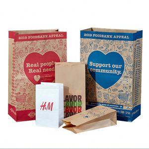 Bolsa de Papel para Comida para Llevar con Logotipo Personalizado Impreso de Alta Calidad al por Mayor - Product Image 2