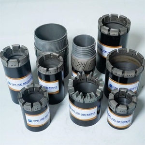 O QG de NQ/impregnou o equipamento de perfuração forjado aço carbono do bocado do diamante para a mineração do minério e a perfuração boa usaram a condição - Product Image 5