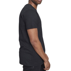 T-shirt blanc pour hommes, col rond, manches courtes, t-shirt ajusté pour un usage quotidien décontracté - Product Image 2