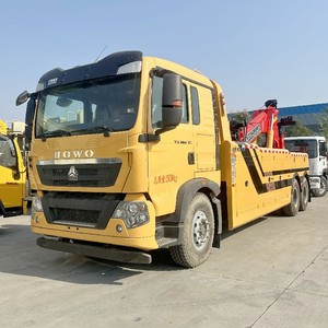 Suministro Directo de Fábrica: Camión Grúa Integrado Howo TX 6x4 de 20 Toneladas, Camión de Rescate para Averiados en Carretera, Capacidad de Remolque 1 a 1 - Product Image 4