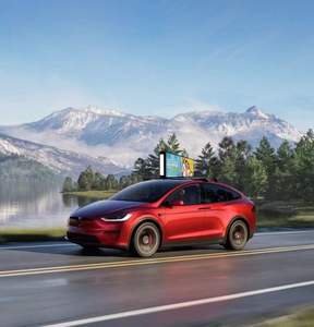 Écran publicitaire LED double couleur P3 pour toit de taxi, panneau d'affichage extérieur IP65, module lumineux pour ascenseur et éducation - Product Image 1