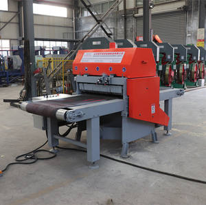 Scie à bois mobile à essence à double lame pour le dégrossissage des panneaux et le travail du bois - Product Image 6