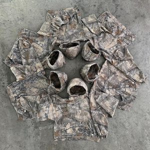 Custom All Over Real Árvore Impresso Camuflagem Hoodie Dos Homens Designer Tático Vestuário com Bolso <span class=keywords><strong>Camo</strong></span> Caça Camisola - Product Image 3
