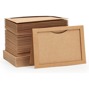 Cadres photo en kraft avec enveloppes, fenêtre florale vierge pour <span class=keywords><strong>photos</strong></span> 4x6 - Product Image 4