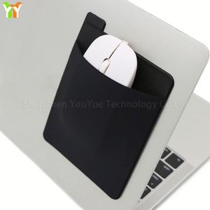 กระเป๋าใส่เมาส์แบบมีกาวในตัว ทำจากผ้าไลคร่า ขนาดกะทัดรัด - Product Image 3